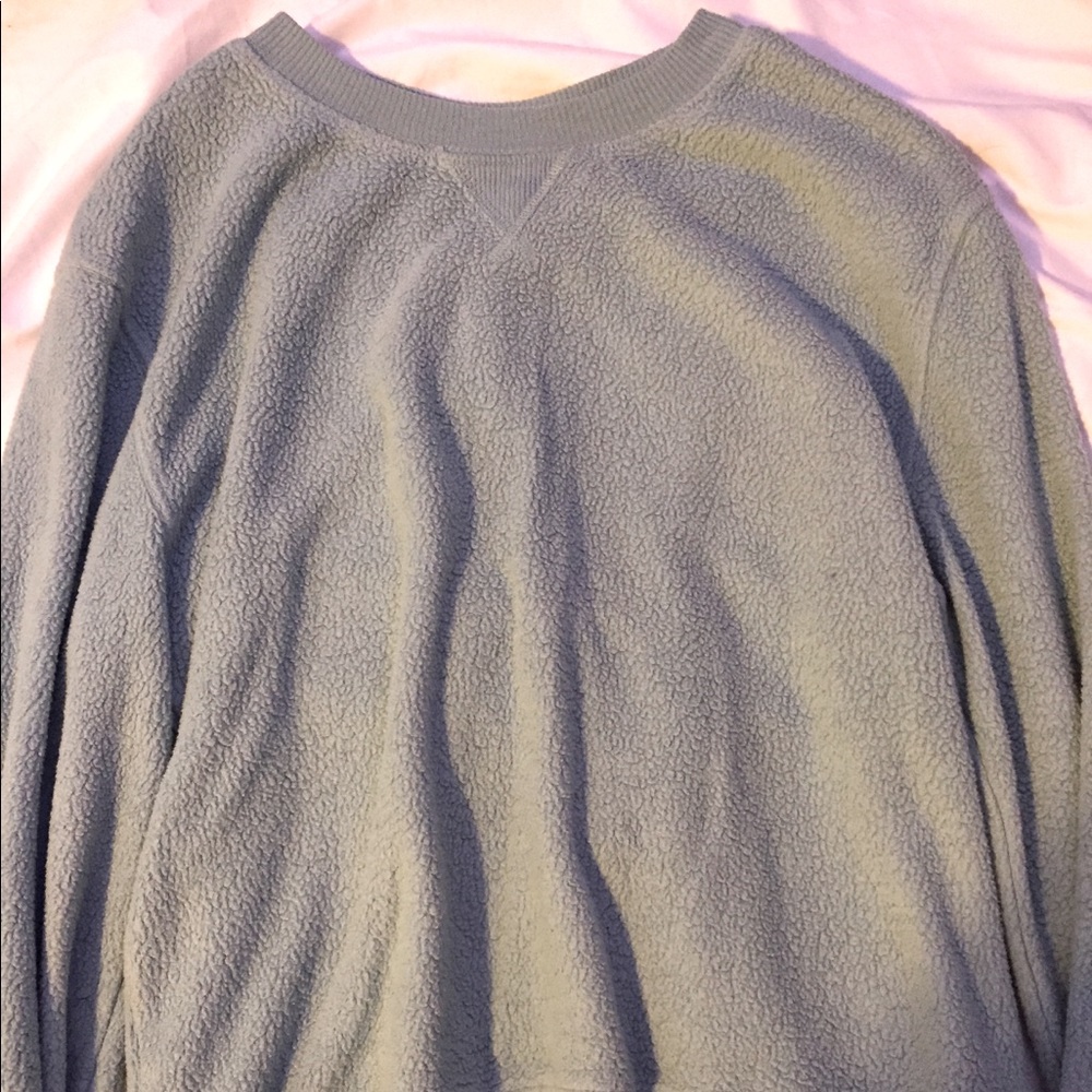 Light blue thin sweatshirt